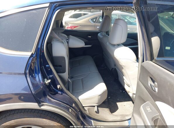 2HKRM3H79GH559851 2016 HONDA CR-V Blue Вид наклейки з VIN-кодом