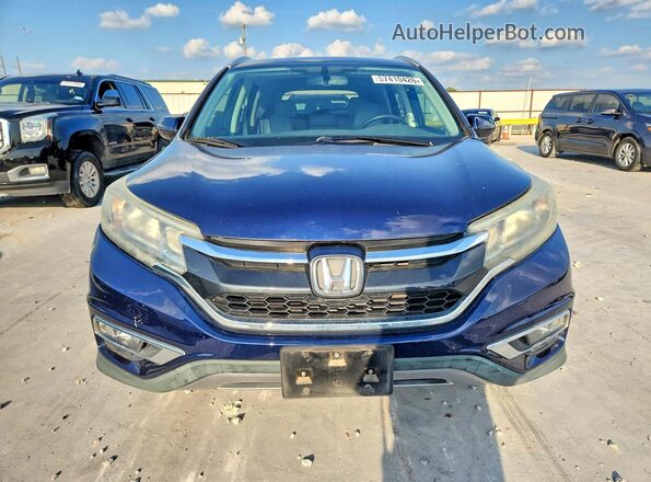 2HKRM3H7XGH542704 2016 HONDA CR-V Blue Front view