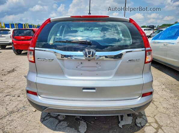 2HKRM4H30GH688340 2016 HONDA CR-V Silver უკანა ხედი