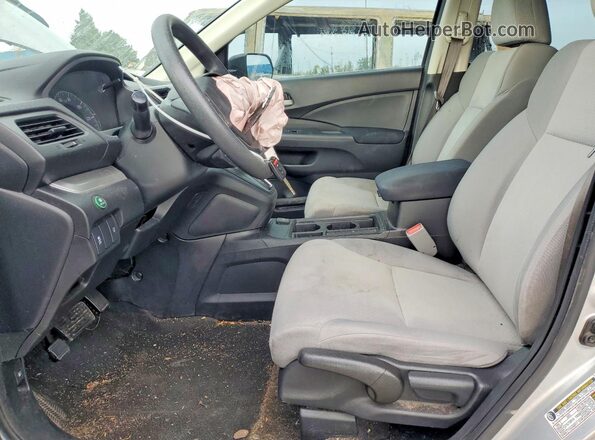2HKRM4H36GH647825 2016 HONDA CR-V Серебряный Вид салона спереди
