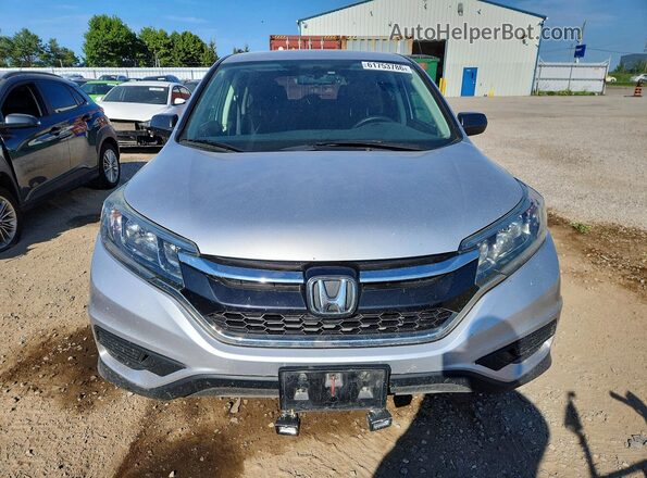 2HKRM4H37GH132963 2016 HONDA CR-V Silver Widok z przodu