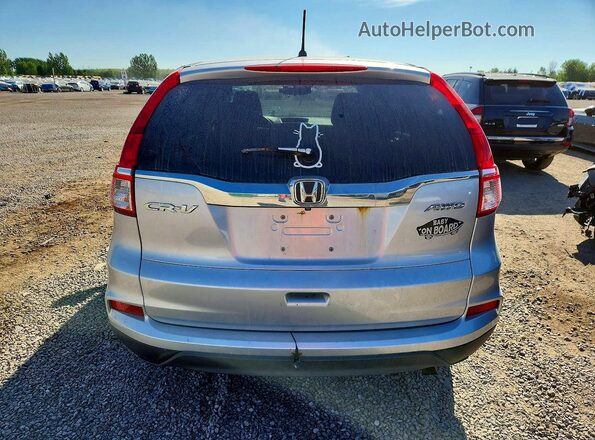 2HKRM4H37GH132963 2016 HONDA CR-V Silver Widok z tyłu