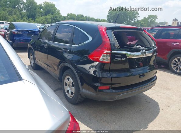 2HKRM4H37GH614851 2016 HONDA CR-V Черный Задняя левая четверть
