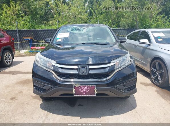2HKRM4H37GH614851 2016 HONDA CR-V Черный Вид щитка приборов