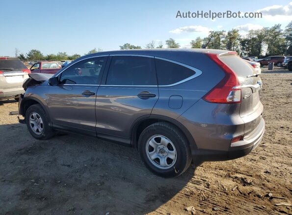2HKRM4H39GH610400 2016 HONDA CR-V Gray Trasero izquierdo