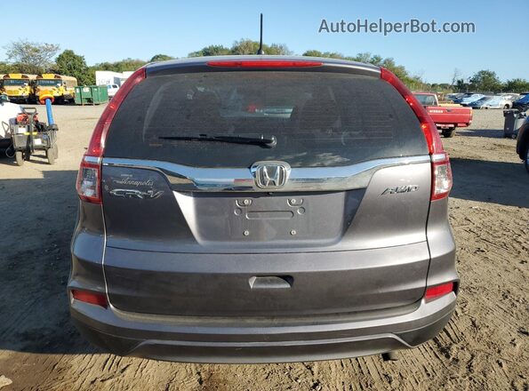 2HKRM4H39GH610400 2016 HONDA CR-V Gray Vista trasera