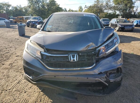 2HKRM4H39GH610400 2016 HONDA CR-V Gray Vista frontal