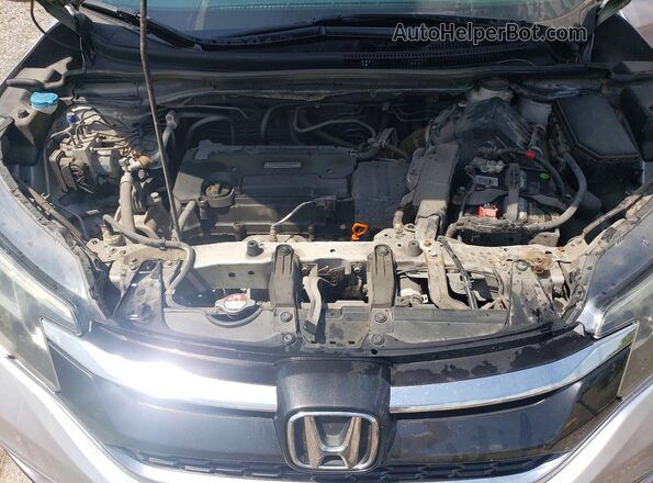 2HKRM4H40GH133963 2016 HONDA CR-V Silver Vista del compartimento del motor