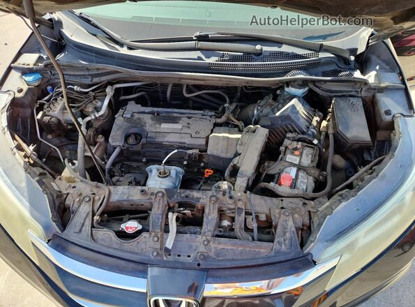 2HKRM4H41GH698500 2016 HONDA CR-V Black Rear interior view