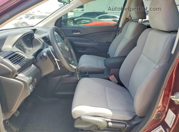 2HKRM4H43GH631901 2016 HONDA CR-V Burgundy Widok wnętrza z przodu