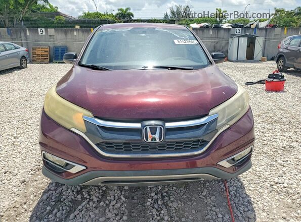 2HKRM4H43GH631901 2016 HONDA CR-V Burgundy Widok z przodu