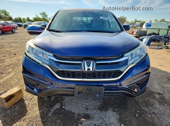 2HKRM4H43GH648357 2016 HONDA CR-V Синий Вид спереди