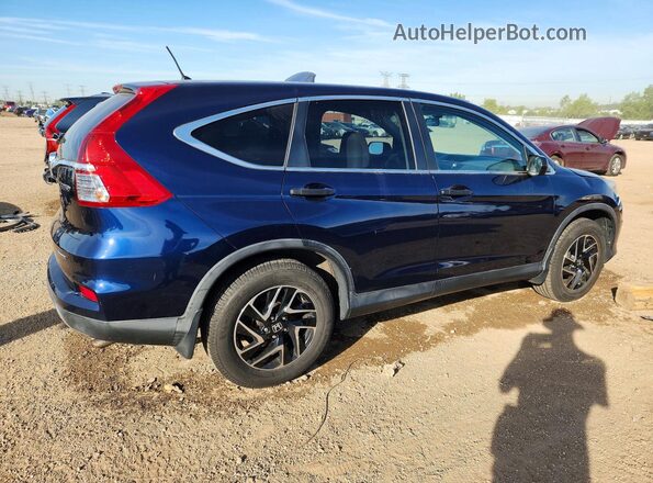 2HKRM4H43GH648357 2016 HONDA CR-V Синий Задняя правая четверть
