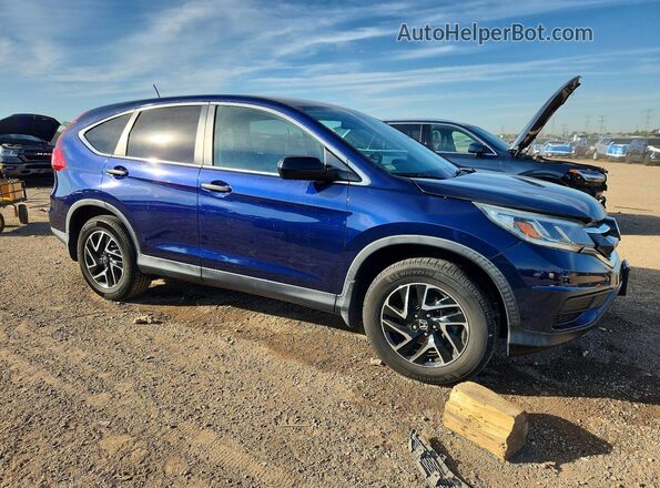 2HKRM4H43GH648357 2016 HONDA CR-V Синий Передняя правая четверть