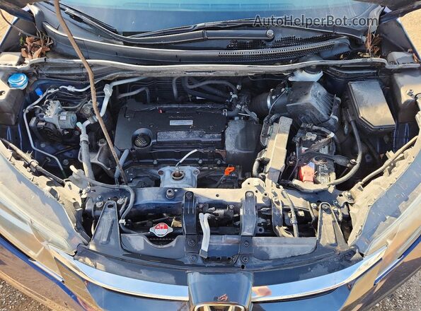 2HKRM4H43GH648357 2016 HONDA CR-V Синий Вид задней части салона