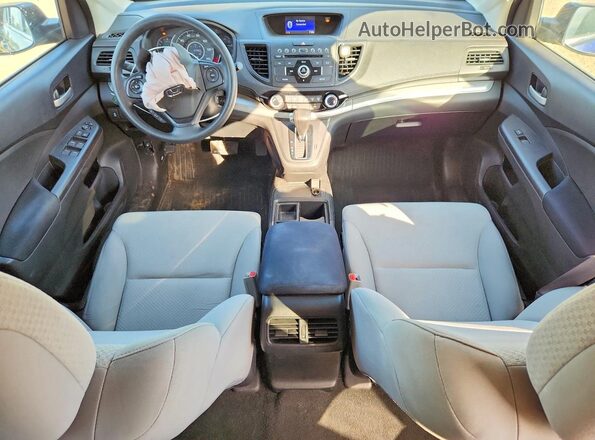 2HKRM4H43GH648357 2016 HONDA CR-V Синий Вид панели приборов