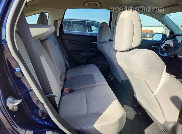 2HKRM4H43GH648357 2016 HONDA CR-V Синий Вид задних сидений