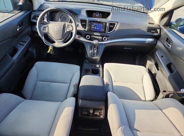 2HKRM4H44GH108600 2016 HONDA CR-V Синий Вид панели приборов