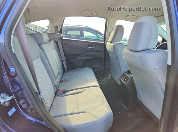 2HKRM4H44GH108600 2016 HONDA CR-V Синий Вид задней части салона