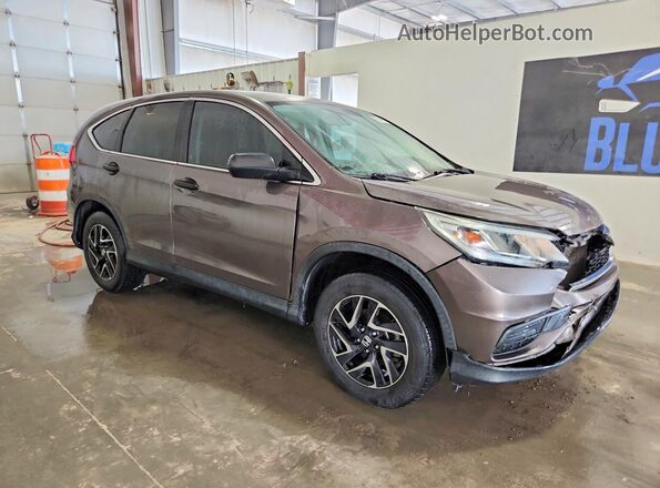 2HKRM4H45GH697771 2016 HONDA CR-V Gray Front right
