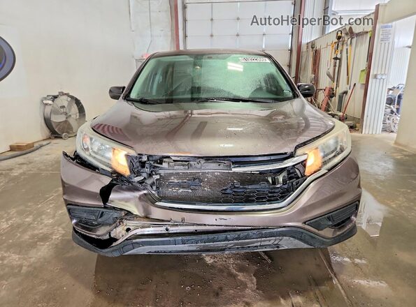 2HKRM4H45GH697771 2016 HONDA CR-V Gray Front view