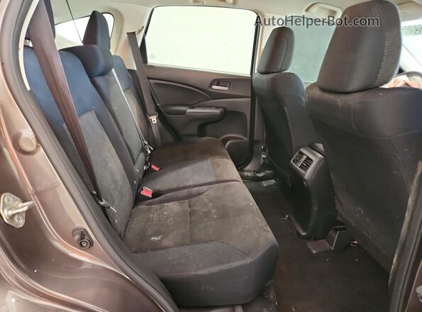 2HKRM4H45GH697771 2016 HONDA CR-V Gray Rear interior view