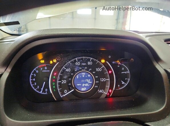 2HKRM4H45GH697771 2016 HONDA CR-V Gray Instrument cluster view
