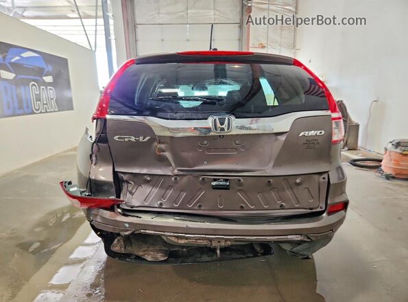 2HKRM4H45GH697771 2016 HONDA CR-V Gray Rear view
