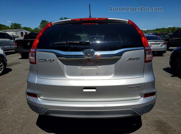 2HKRM4H45GH714181 2016 HONDA CR-V Silver Widok z tyłu