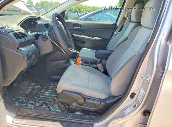 2HKRM4H45GH714181 2016 HONDA CR-V Silver Widok wnętrza z przodu