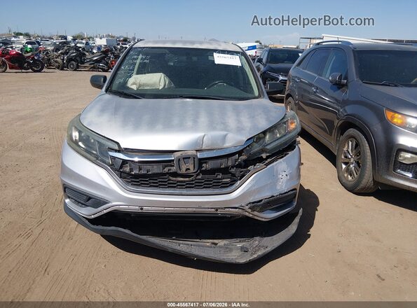 2HKRM4H47GH704185 2016 HONDA CR-V Silver Вид панелі приладів