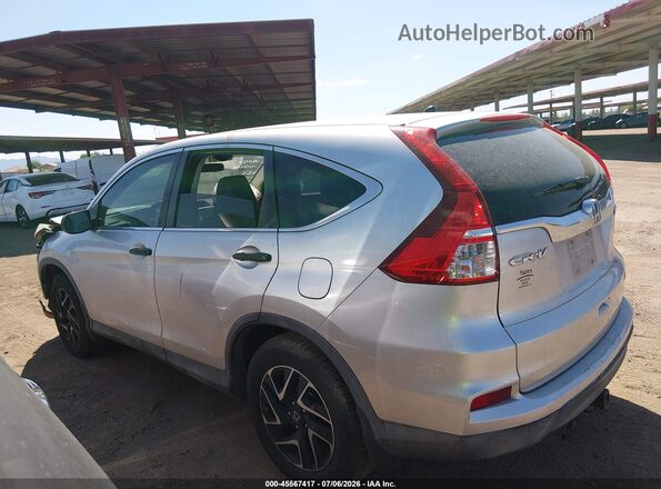 2HKRM4H47GH704185 2016 HONDA CR-V Silver Вид задньої частини салону