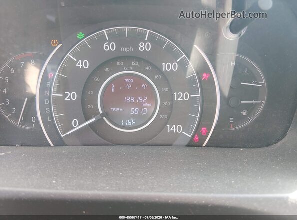 2HKRM4H47GH704185 2016 HONDA CR-V Silver Вид задніх сидінь