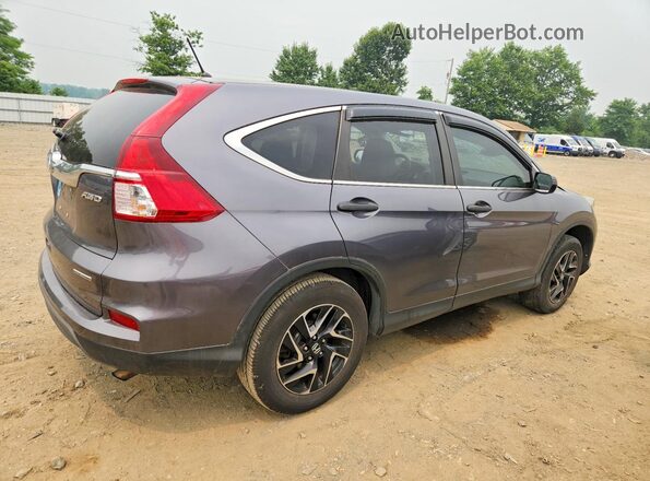 2HKRM4H47GH712027 2016 HONDA CR-V Серый Задняя правая четверть