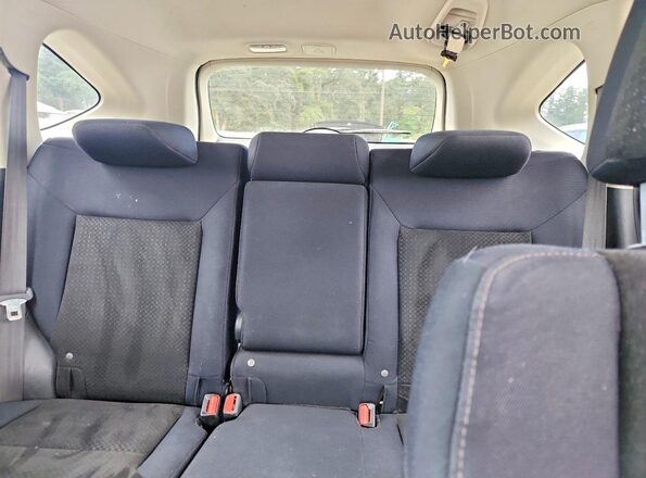 2HKRM4H48GH718774 2016 HONDA CR-V Black Rear seats view