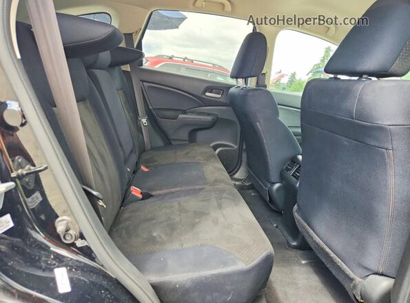 2HKRM4H48GH718774 2016 HONDA CR-V Black Rear interior view