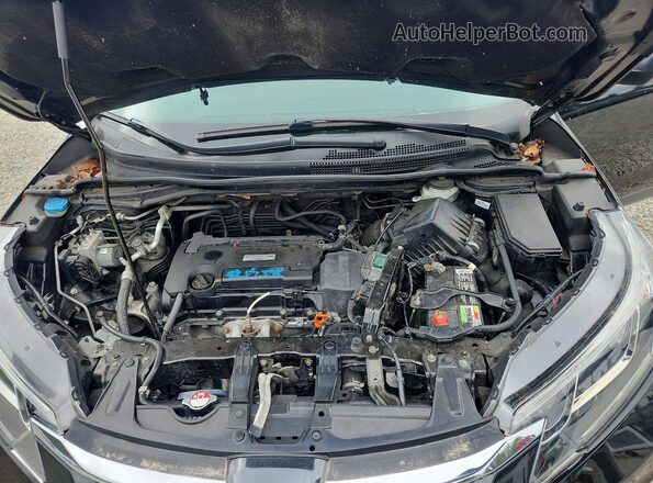 2HKRM4H48GH718774 2016 HONDA CR-V Black Engine compartment view