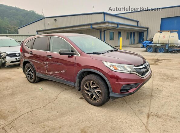 2HKRM4H4XGH700969 2016 HONDA CR-V Burgundy Przód prawy