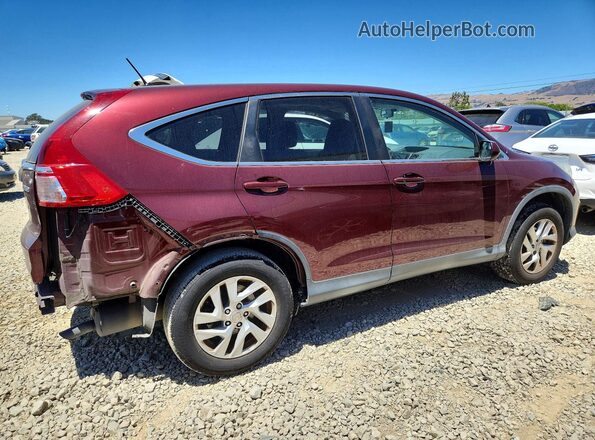 2HKRM4H50GH603577 2016 HONDA CR-V Burgundy უკანა მარჯვენა