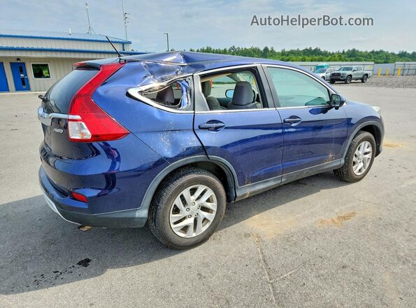 2HKRM4H50GH606107 2016 HONDA CR-V Синий Задняя правая четверть