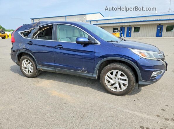 2HKRM4H50GH606107 2016 HONDA CR-V Синий Передняя правая четверть