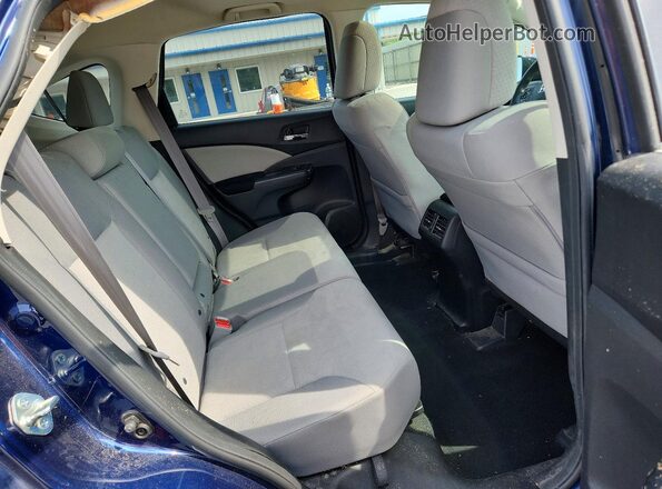 2HKRM4H50GH606107 2016 HONDA CR-V Синий Вид задней части салона