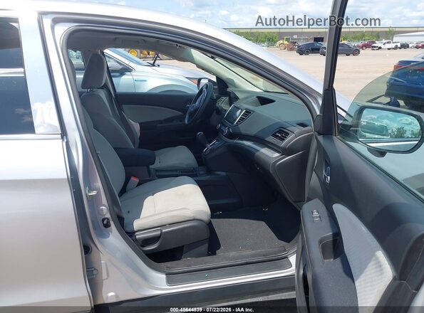 2HKRM4H50GH658384 2016 HONDA CR-V Silver Вид салону спереду