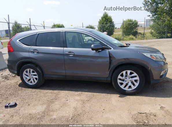 2HKRM4H50GH725176 2016 HONDA CR-V Gray უკანა სალონის ხედი