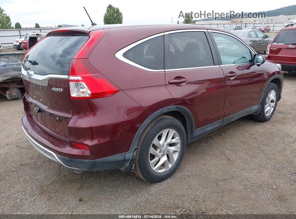 2HKRM4H52GH615701 2016 HONDA CR-V Maroon Tył prawy