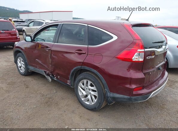 2HKRM4H52GH615701 2016 HONDA CR-V Maroon Tył lewy