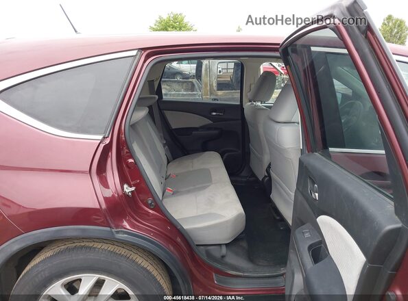 2HKRM4H52GH615701 2016 HONDA CR-V Maroon Widok naklejki z numerem VIN