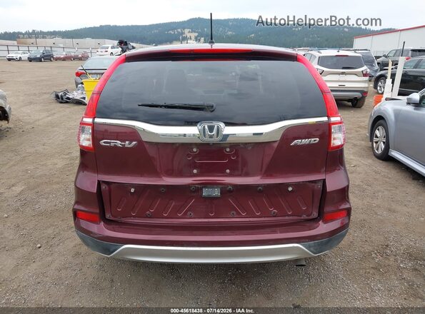2HKRM4H52GH615701 2016 HONDA CR-V Maroon 