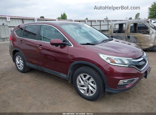 2HKRM4H52GH615701 2016 HONDA CR-V Maroon Widok wnętrza 360 stopni