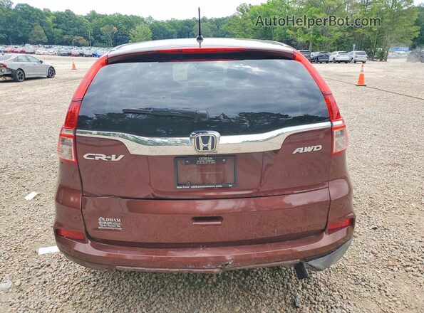 2HKRM4H52GH655907 2016 HONDA CR-V Red Вид ззаду